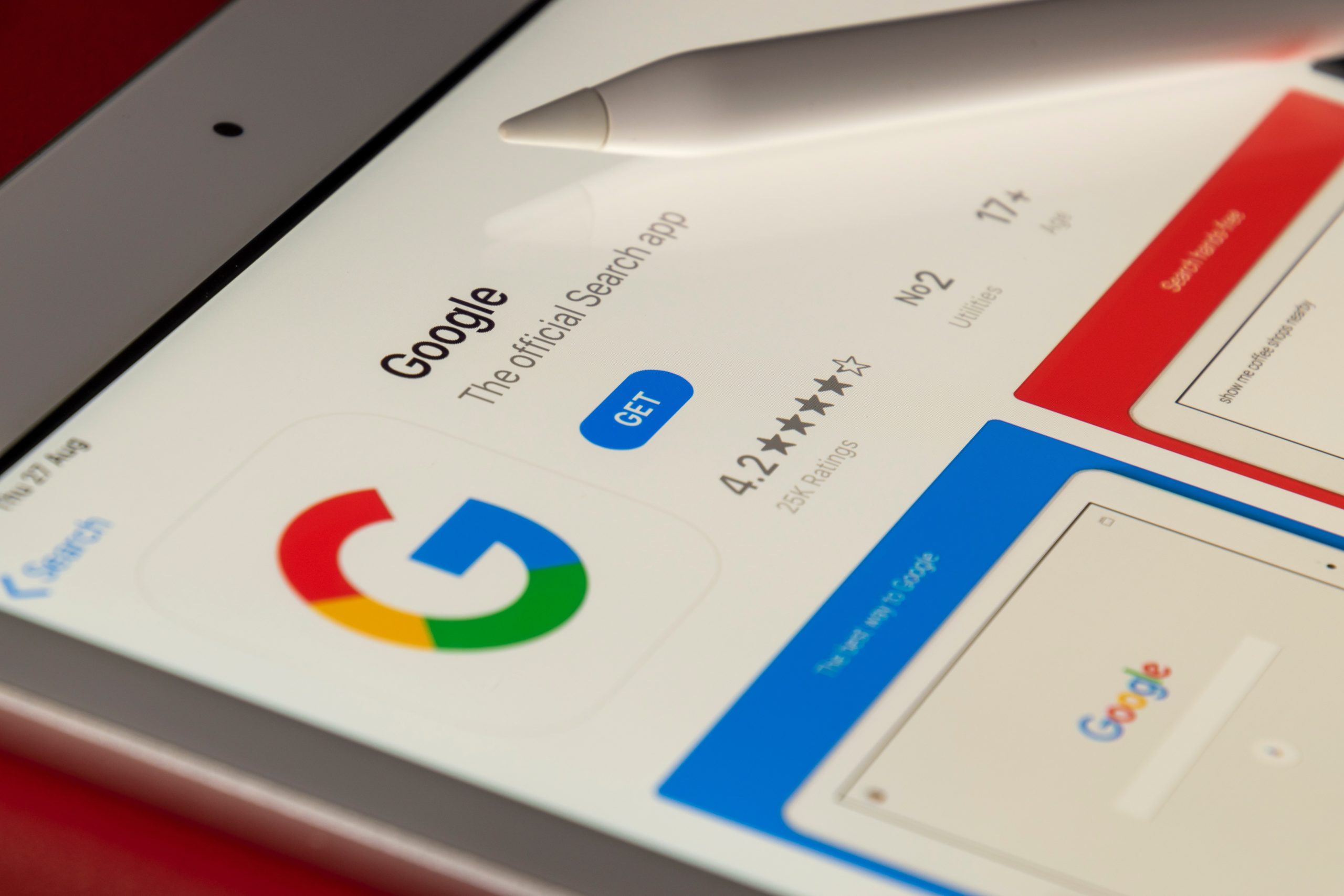 google mobile app on ipad
