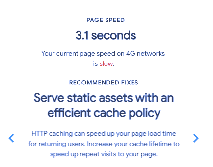 speeding up your mobile website