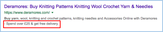 value propositions in meta tags