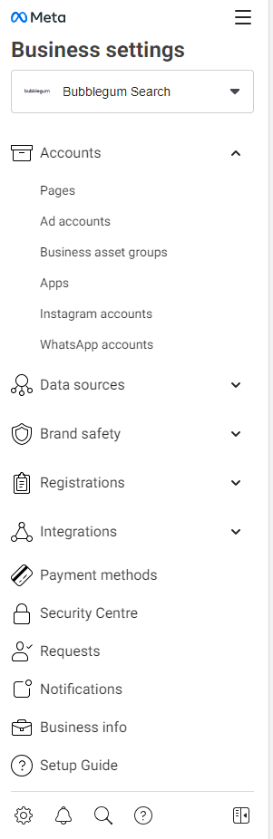 Setting up Facebook Ads account