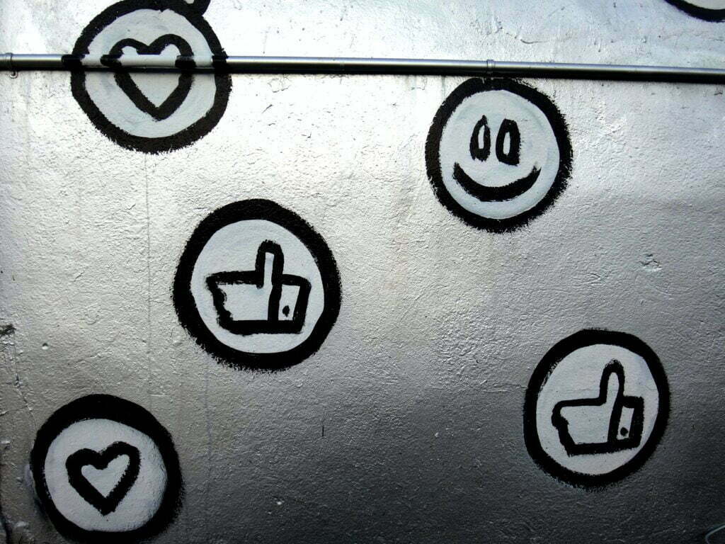 Facebook and Instagram reaction emojis