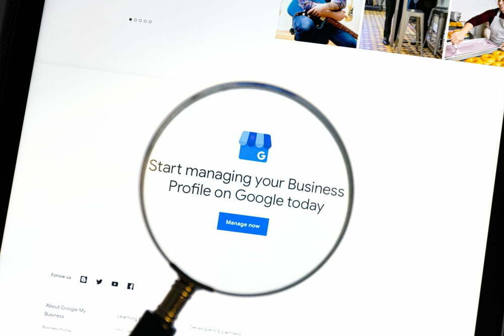 Creating a Google Business profile